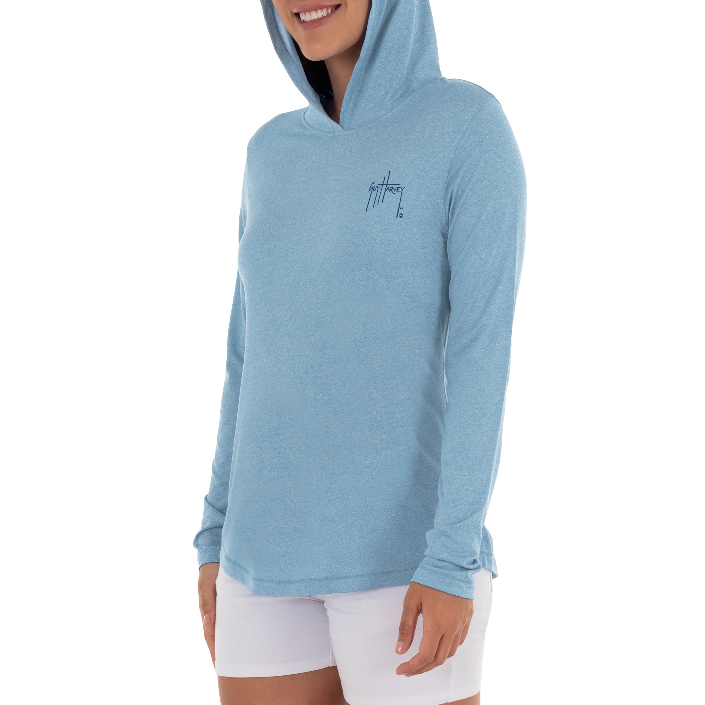 Ladies Lure America Performance Hoodie View 2