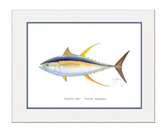 Yellowfin Tuna Mini Print View 1
