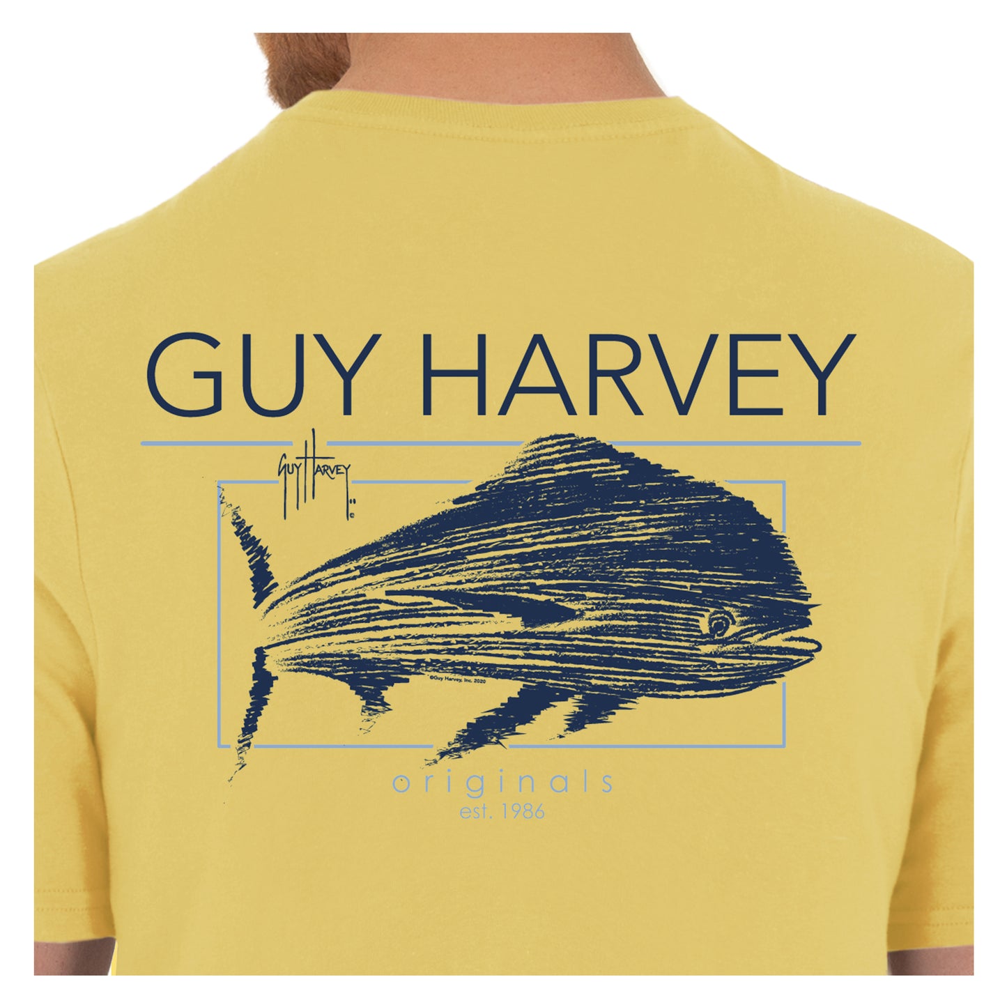 Men's Fast Mover Short Sleeve Yellow T-Shirt