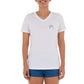 Ladies Seahorse Short Sleeve White T-Shirt