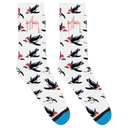 Holiday Penguins Socks View 1