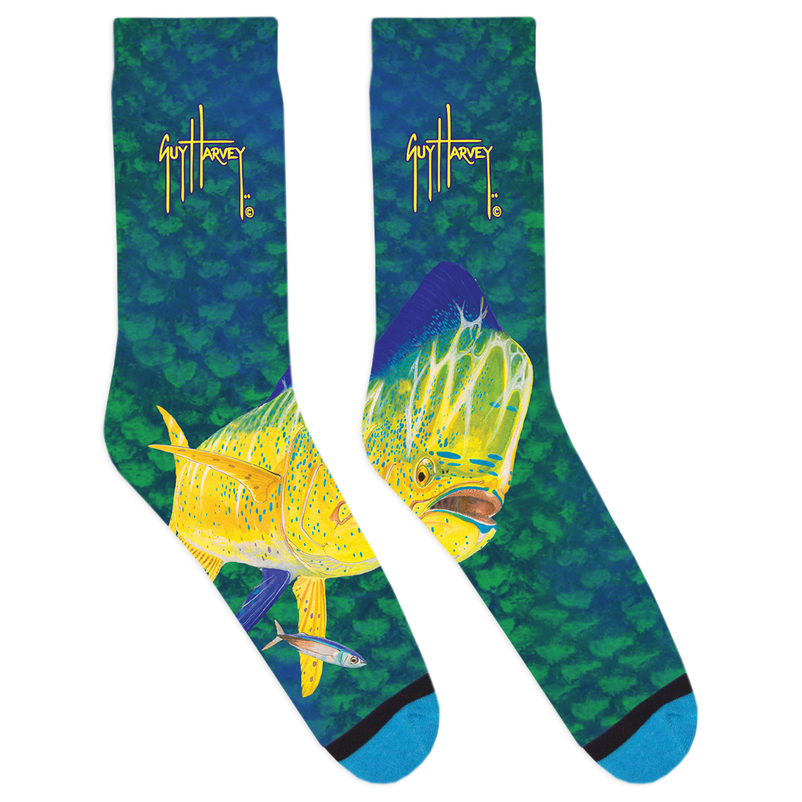 Mahi Camo Scales Socks View 1