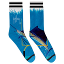 Big Game Sailfish Socks View 1