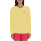 Ladies Two Sails Under Long Sleeve Yellow T-Shirt View 2