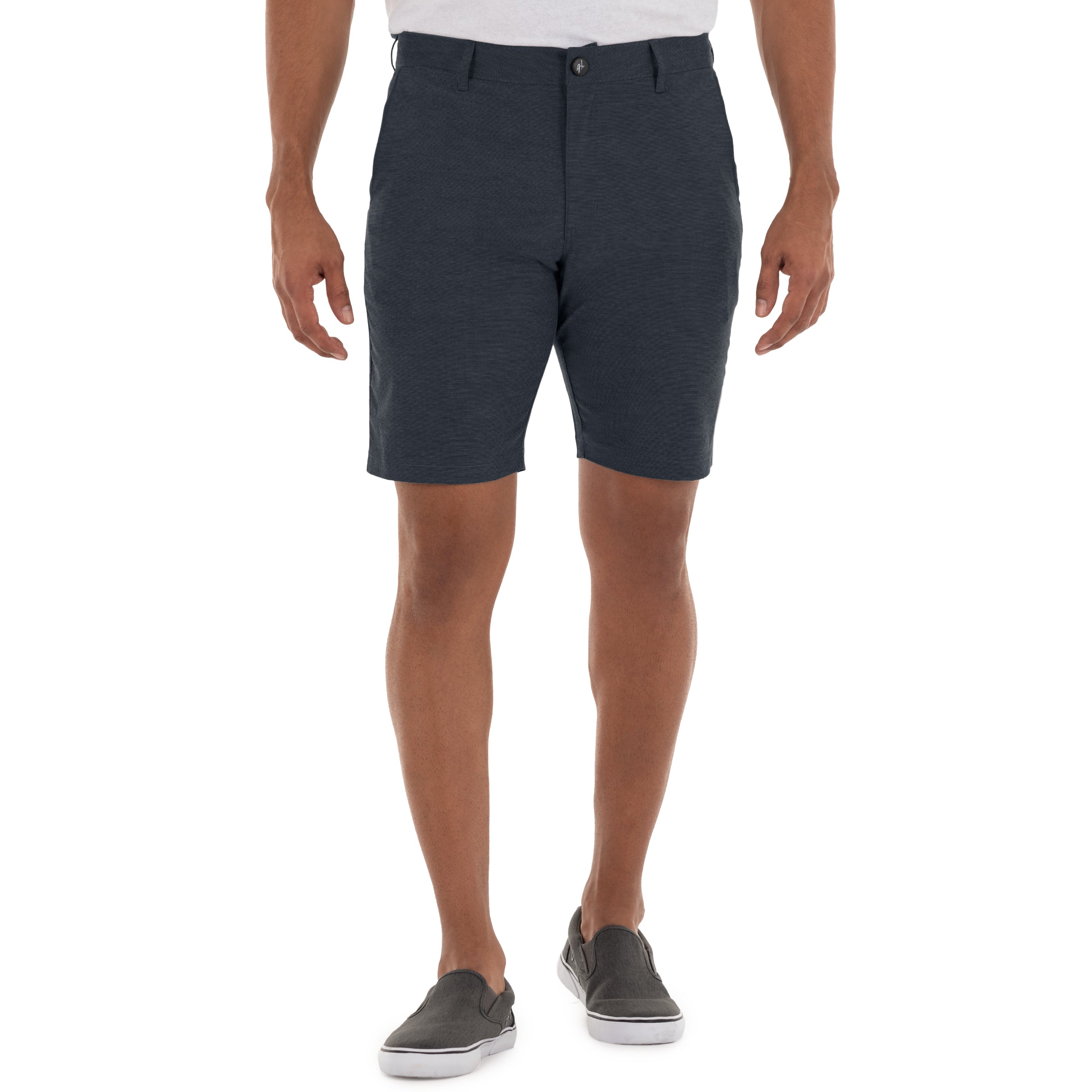 Men's 9" Hybrid Performance Blue Walking Short View 1