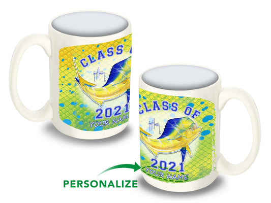 Custom Class of 2021 Mahi Coffee Mug View 1