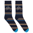 Tuna Stripes Bamboo Knitted Socks View 1