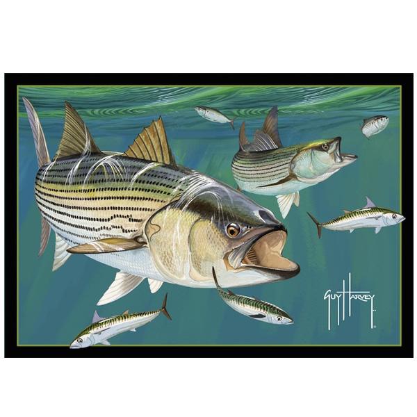 STRIPED BASS AREA RUG – Guy Harvey