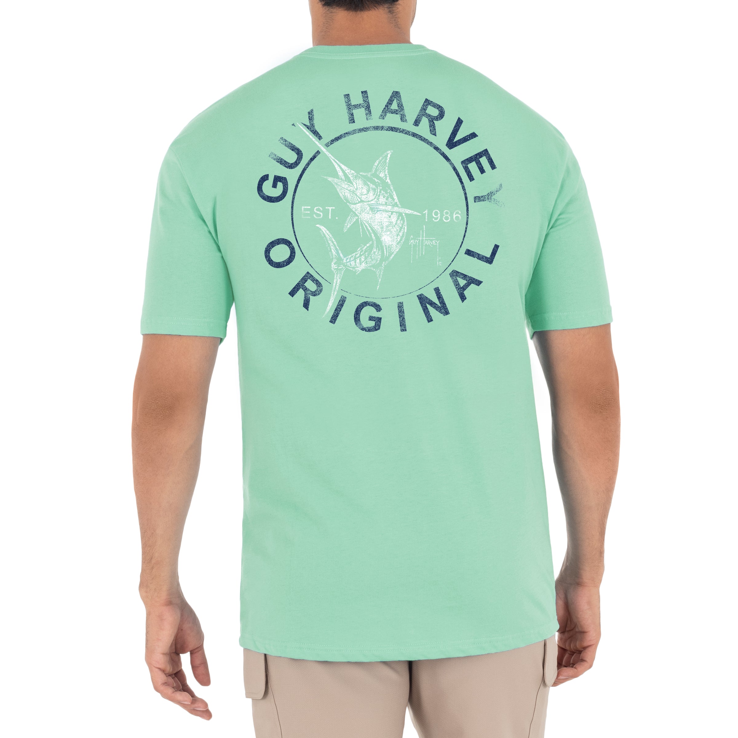 Men's Circle Short Sleeve Green T-Shirt – Guy Harvey