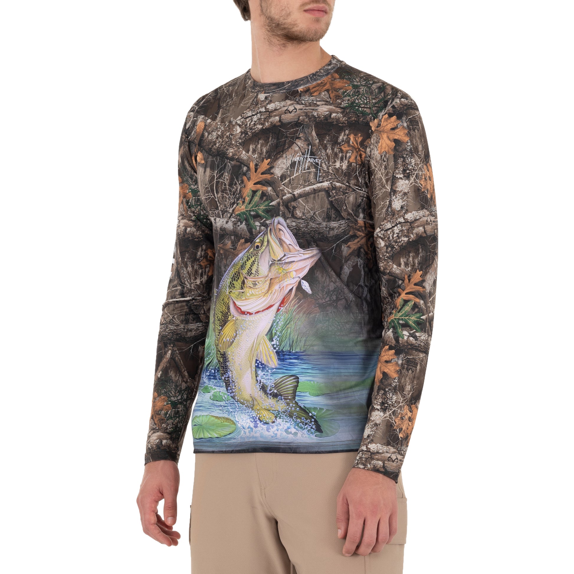 Bass Fishing T-shirt Mens Graphic Tees