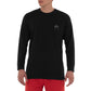 Men's Digital Photography Sailfish Long Sleeve Pocket Black T-Shirt