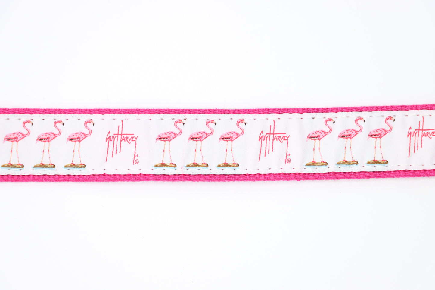 Men's Flamingo Leather Tab Belt
