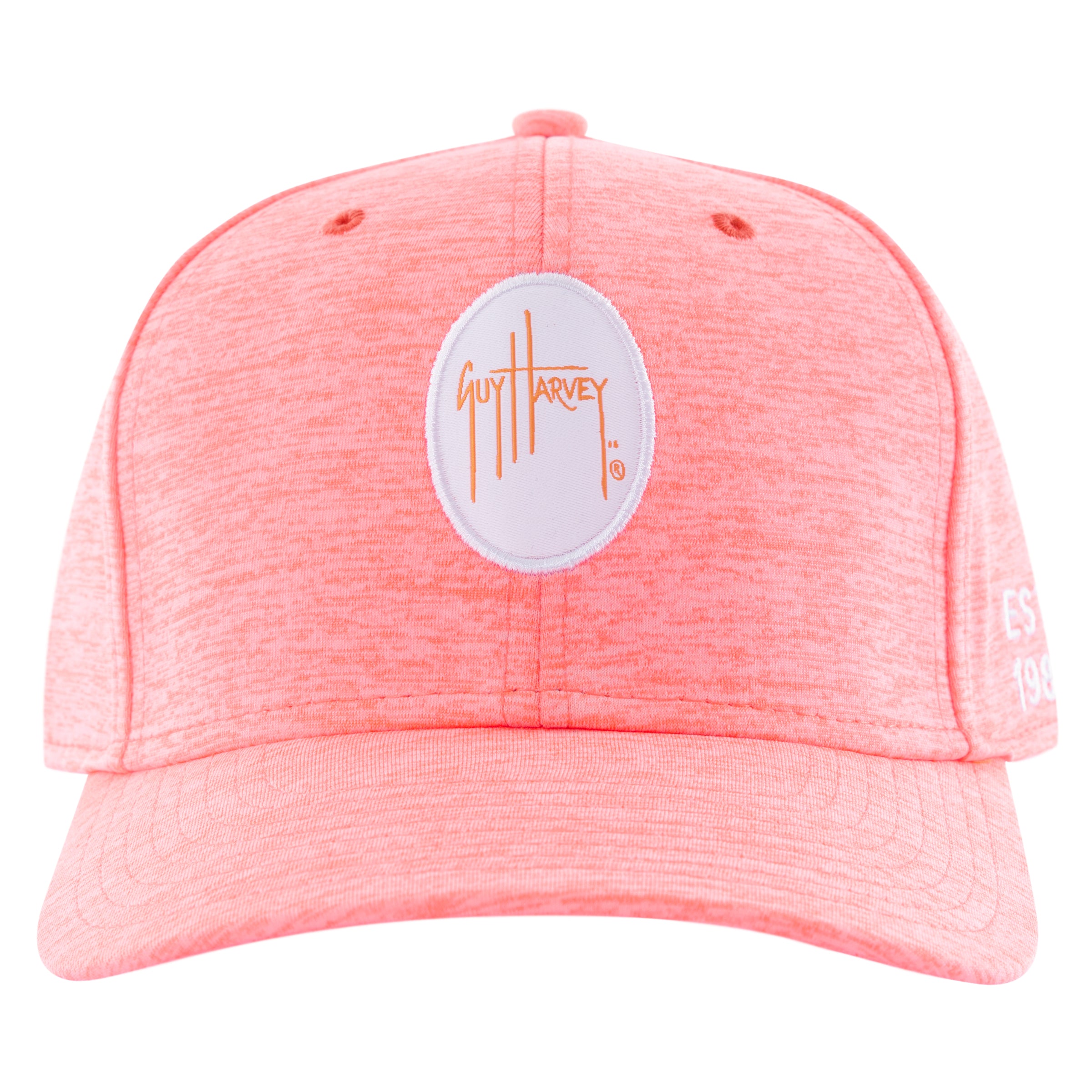 Ladies Orange Cationic Performance Flex Hat View 3