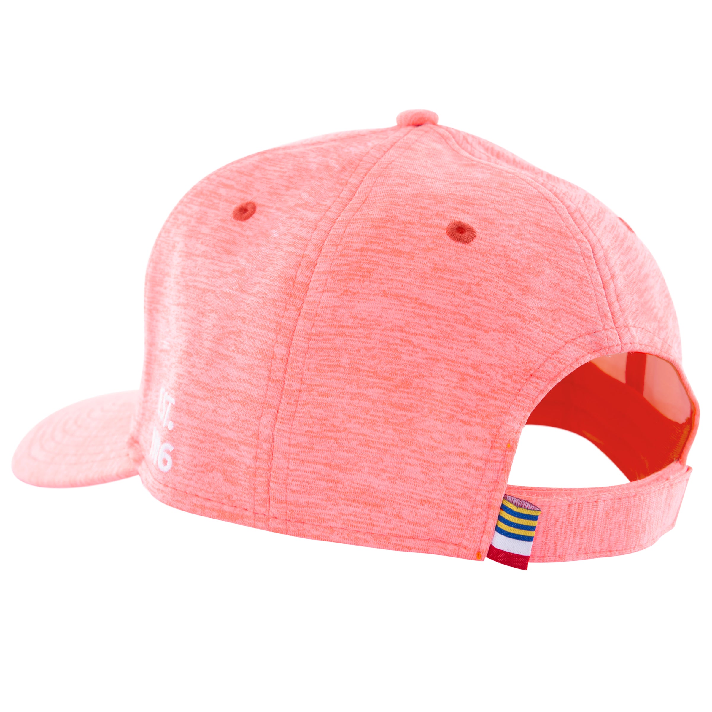 Ladies Orange Cationic Performance Flex Hat View 2