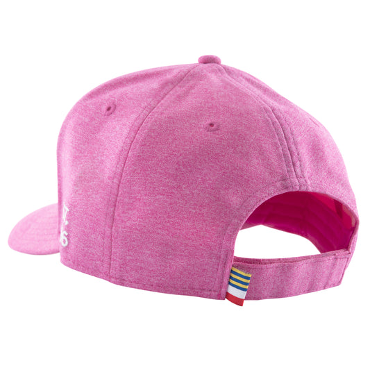 Ladies Pink Cationic Performance Flex Hat View 2