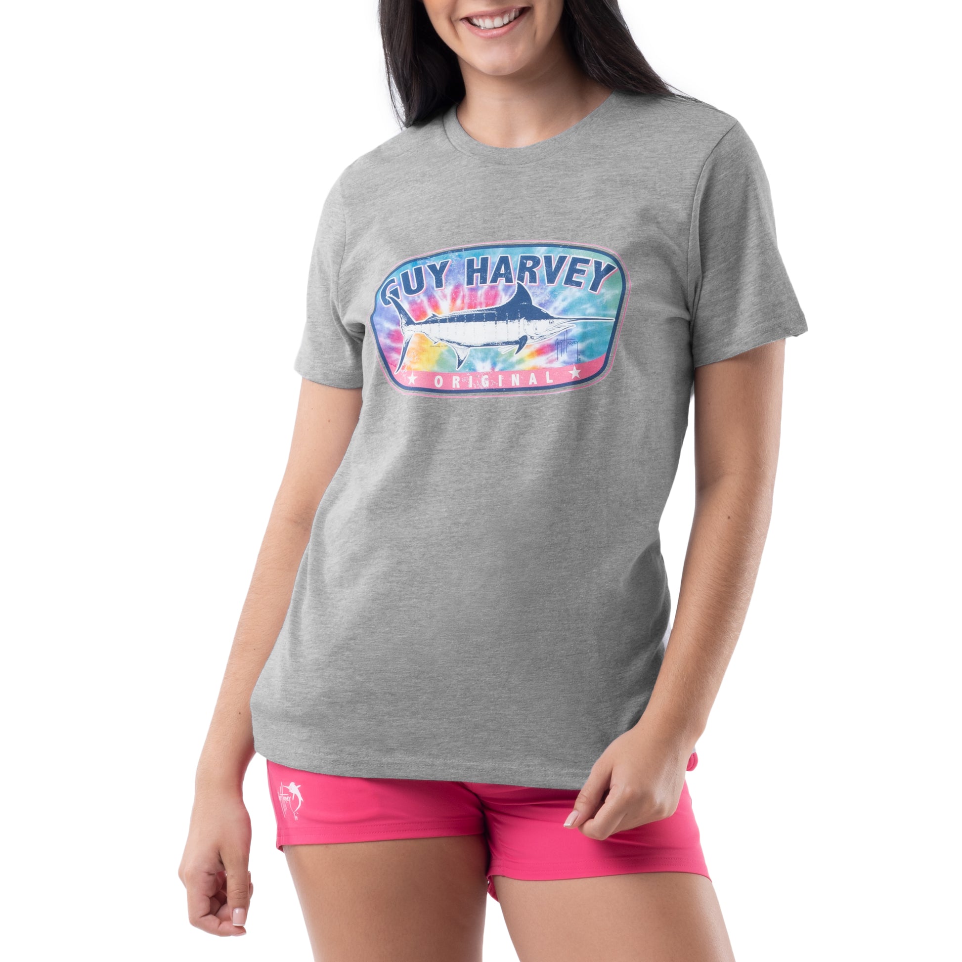 Ladies Marlin SS Crew Neck T-Shirt View 1