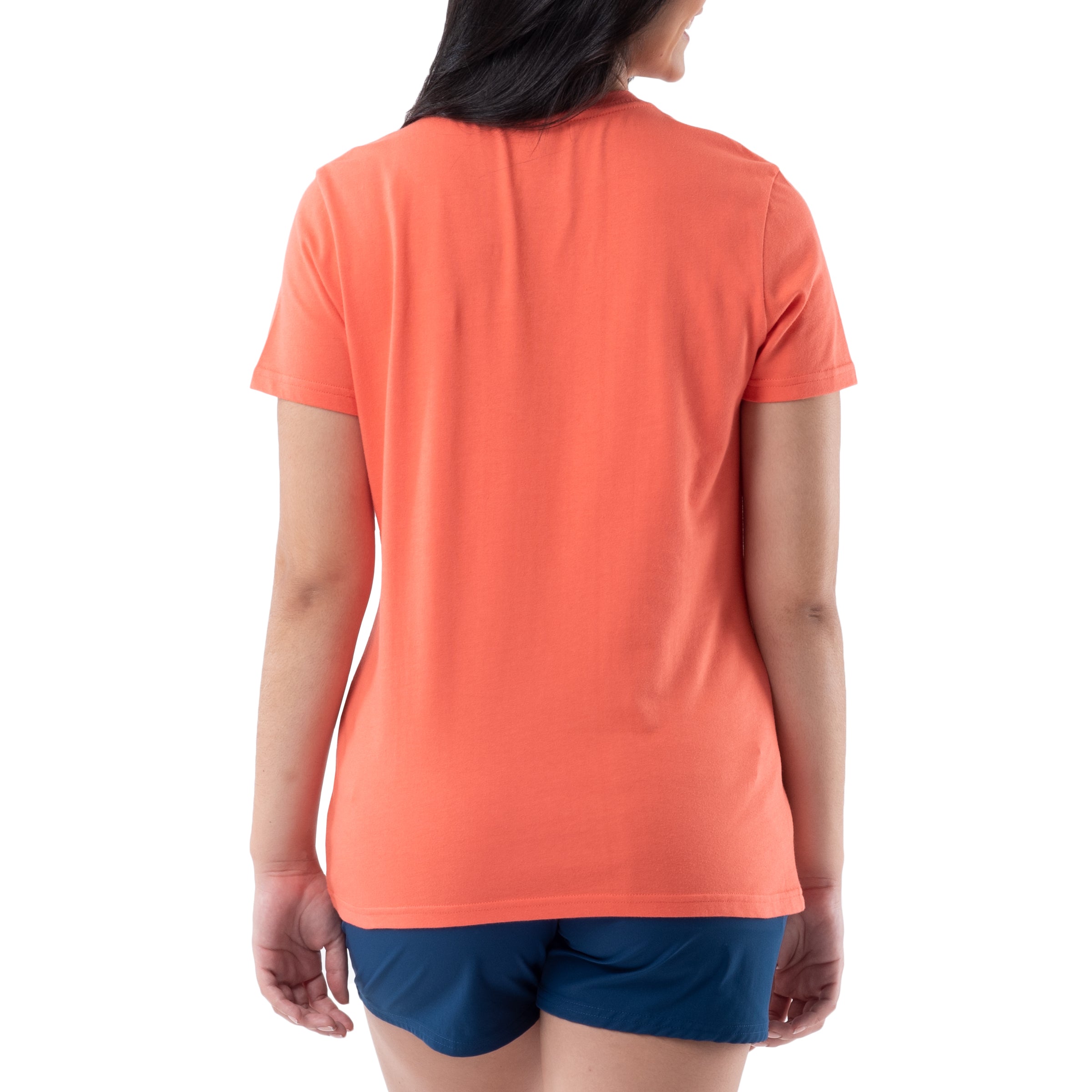 Ladies Sunnyside Short Sleeve Crew Neck T-Shirt View 2