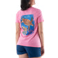 Ladies Turtle Chalk Short Sleeve Crew Neck T-Shirt View 5