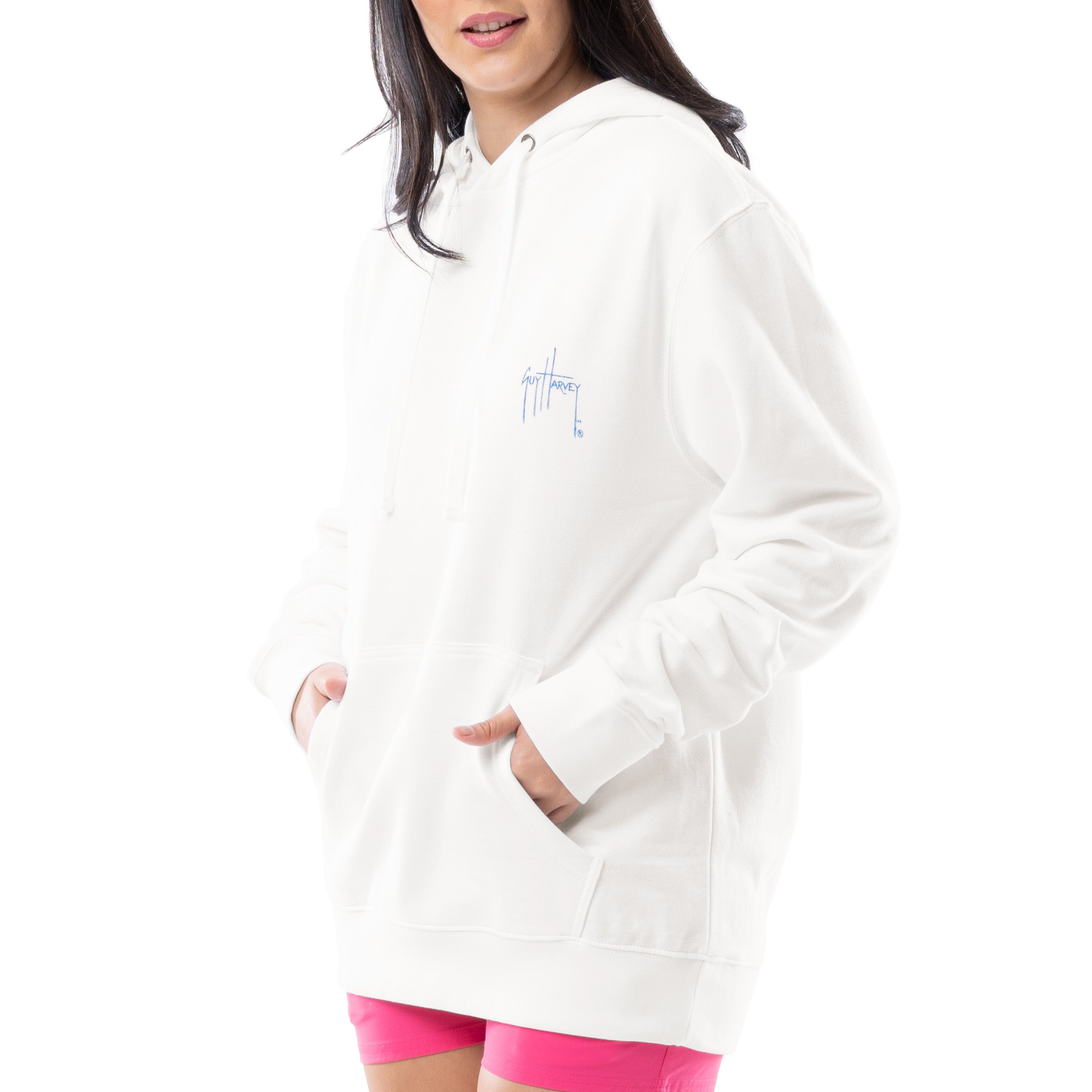 Ladies Swift Art Fleece Hoodie View 6