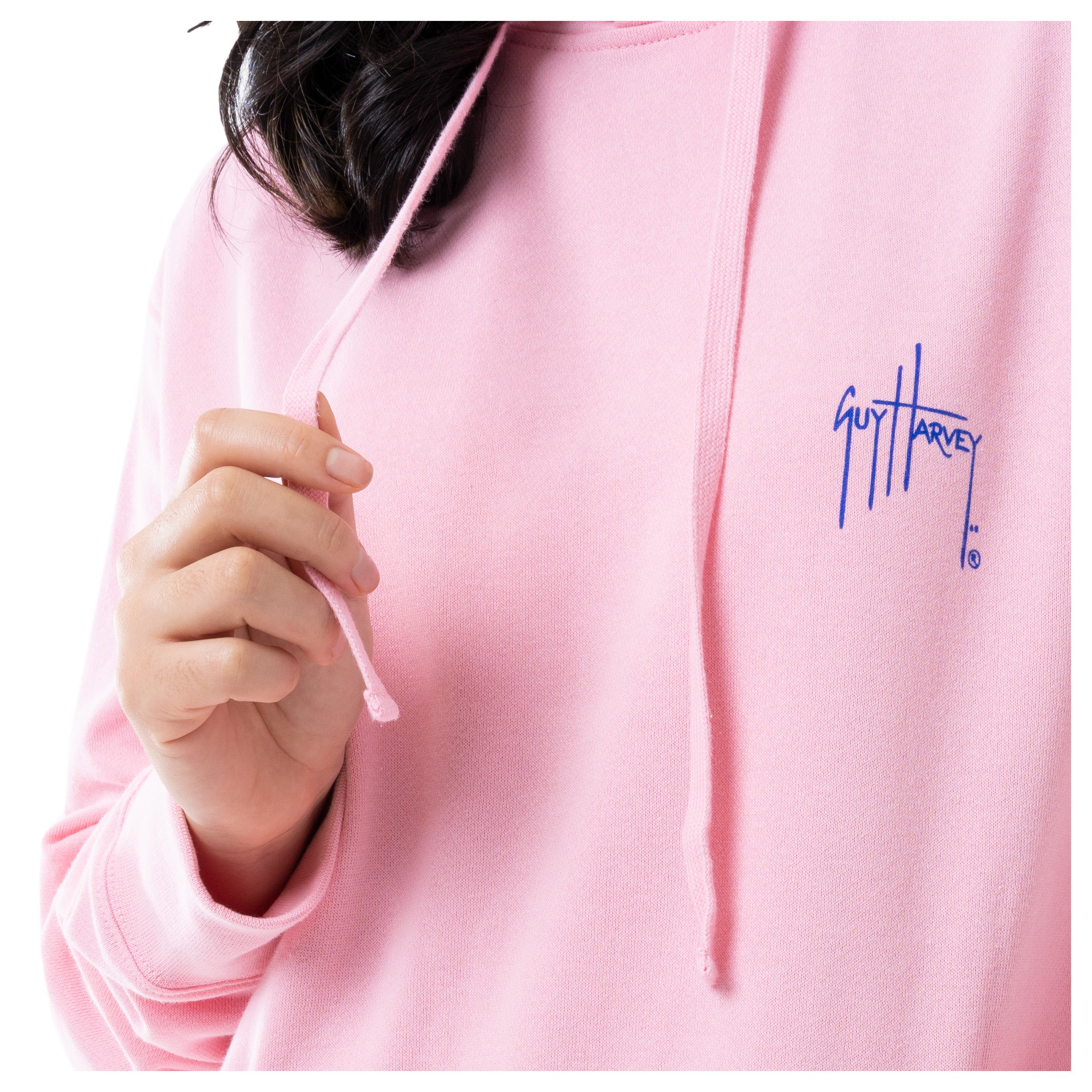 Ladies Marlin Sunrise Fleece Hoodie View 9