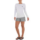 Ladies Core Solid Grey Performance Short View 2