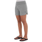 Ladies Core Solid Grey Performance Short View 4