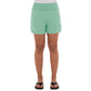 Ladies Core Solid Green Performance Short View 1