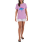 Ladies Dolphin Paradise Short Sleve Crew Neck T-Shirt
