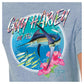 Ladies Marlin Runner Short Sleeve V-Neck T-Shirt View 3