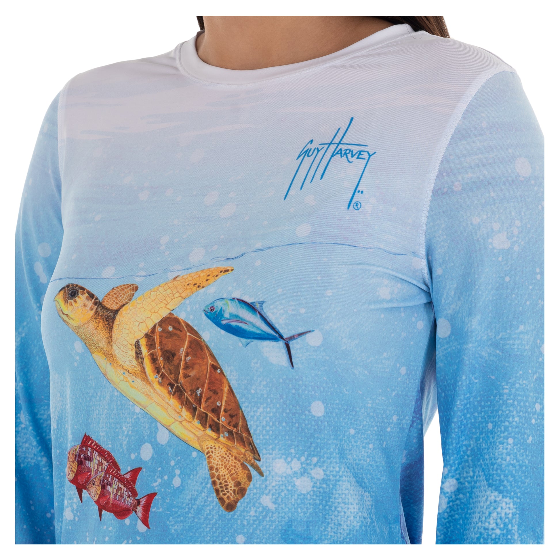 MANG Planting Hope Turtle Women's LS - XL / Seagrass