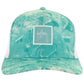 Ladies Saltwater All Over Performance Flex Fitted Trucker Hat View 3