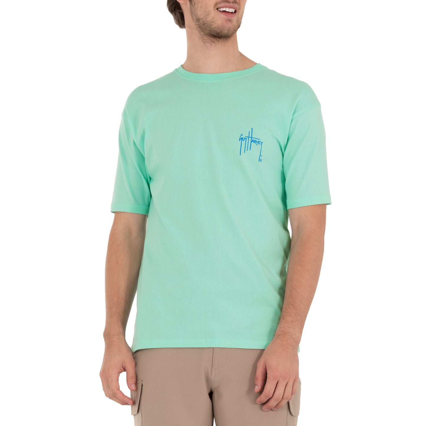Men's 'Currituck Lighthouse' Short Sleeve Crew Neck T-Shirt