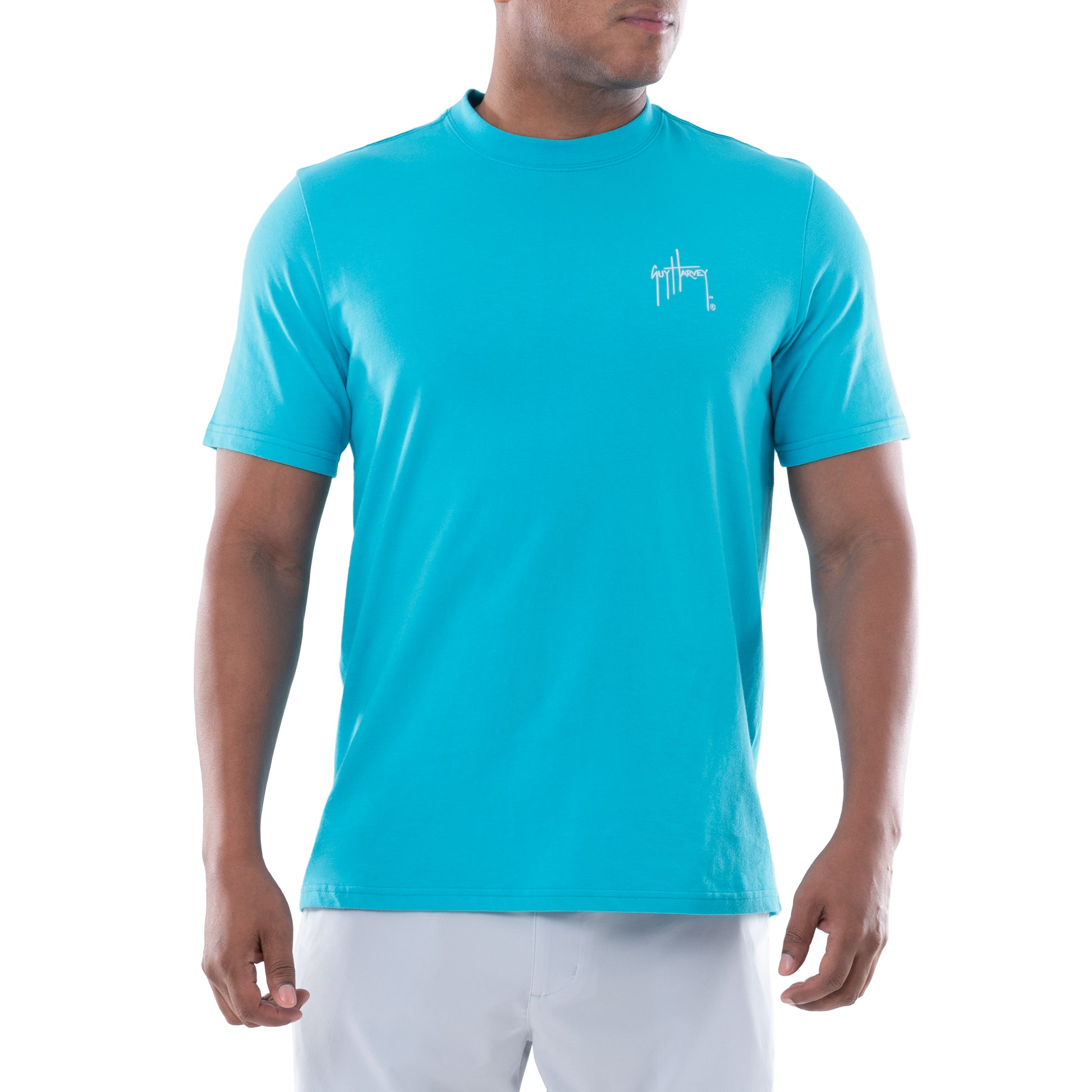 Men's Short Sleeve Bull Dolphin T-Shirt View 2
