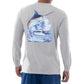 Men's Marlin Boat Long Sleeve T-Shirt View 1