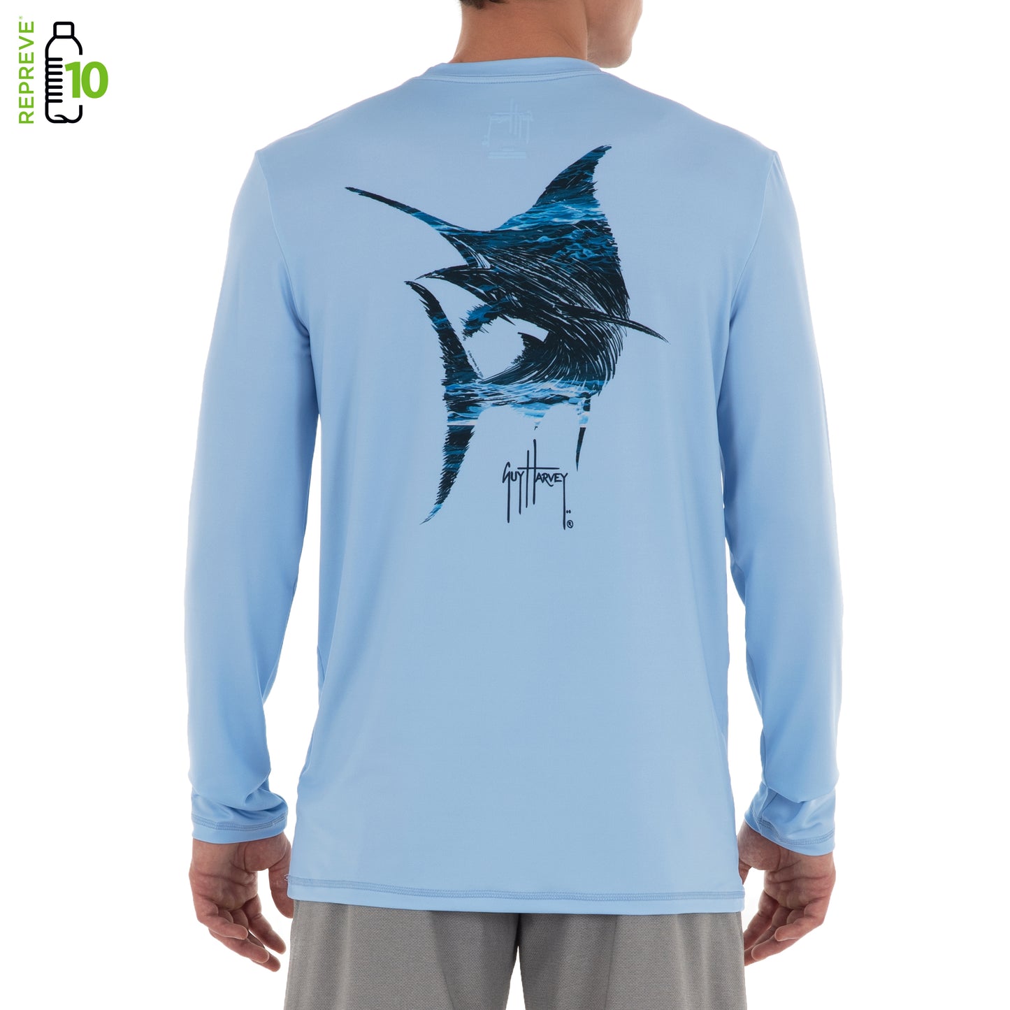 Men's Scribble Marlin Performance Fishing Shirt – Guy Harvey