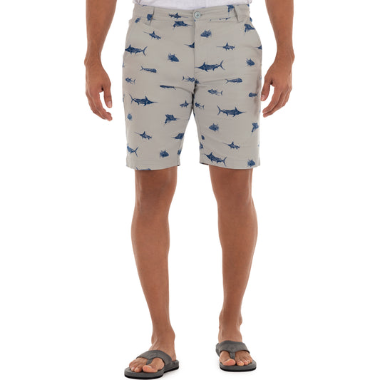 Men's 9" Performance Printed Woven Short View 2