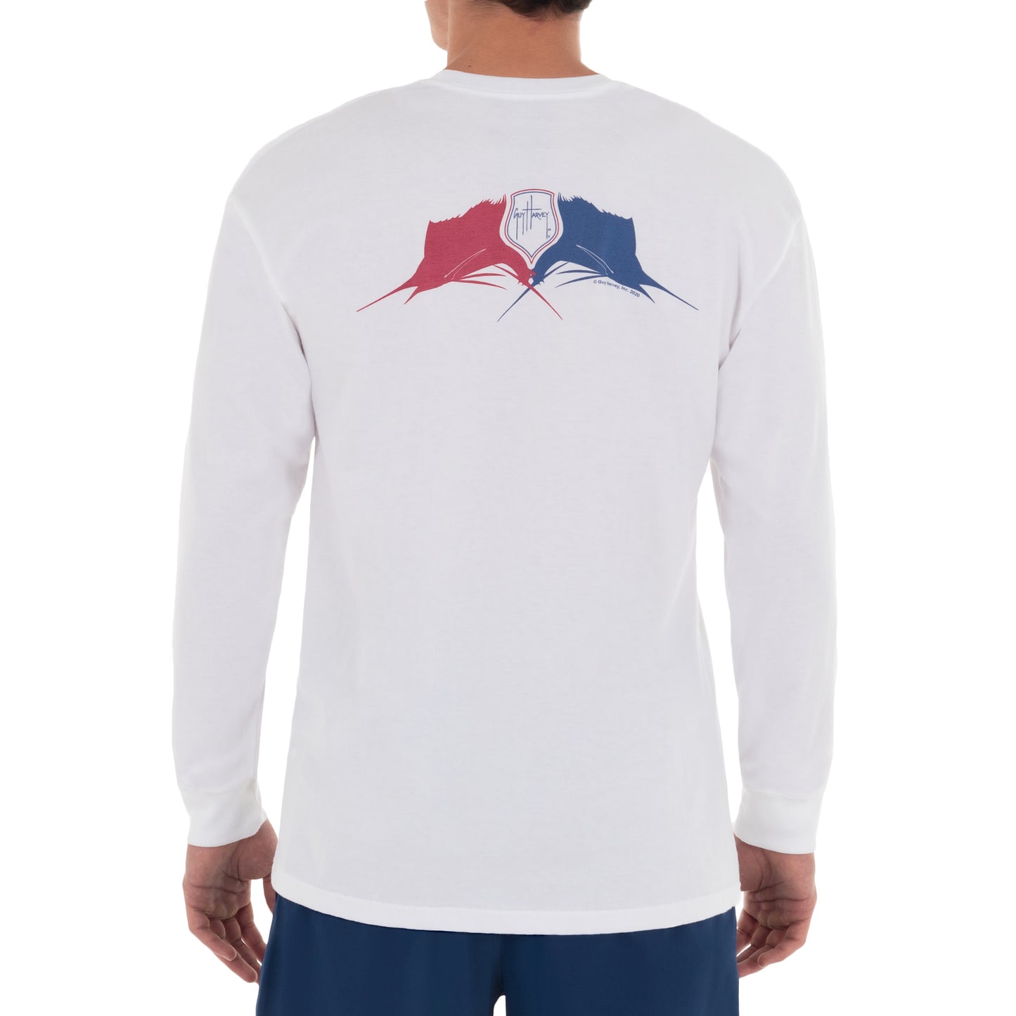 Men's RWB Sailfish Long Sleeve T-Shirt – Guy Harvey
