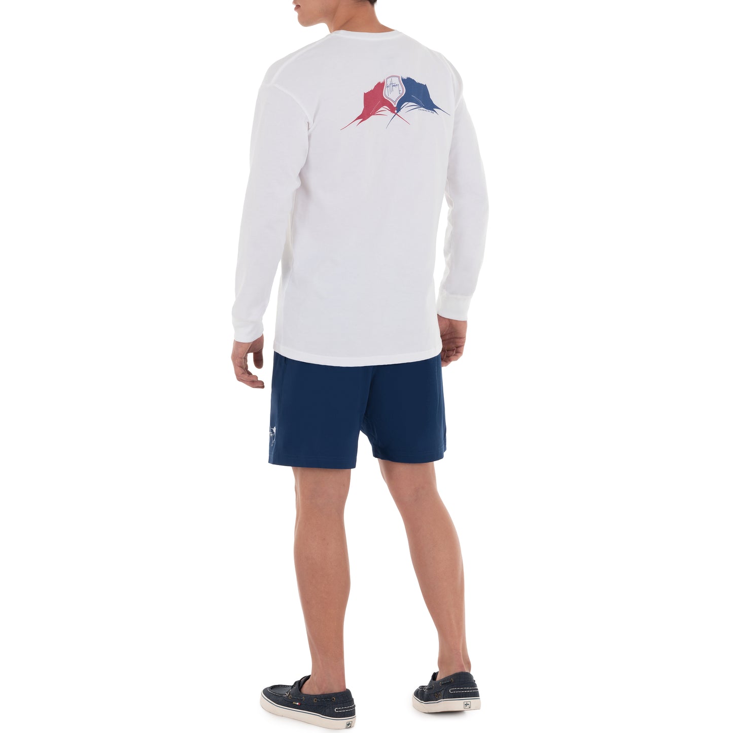 Men's RWB Sailfish Long Sleeve T-Shirt View 3