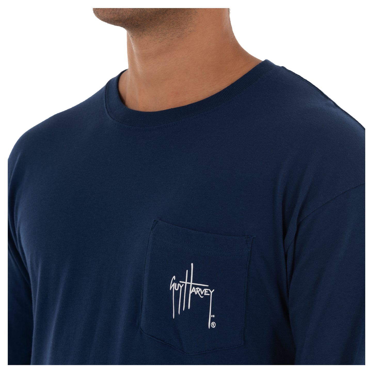 Men's Mahi Long Sleeve Pocket T-Shirt View 5