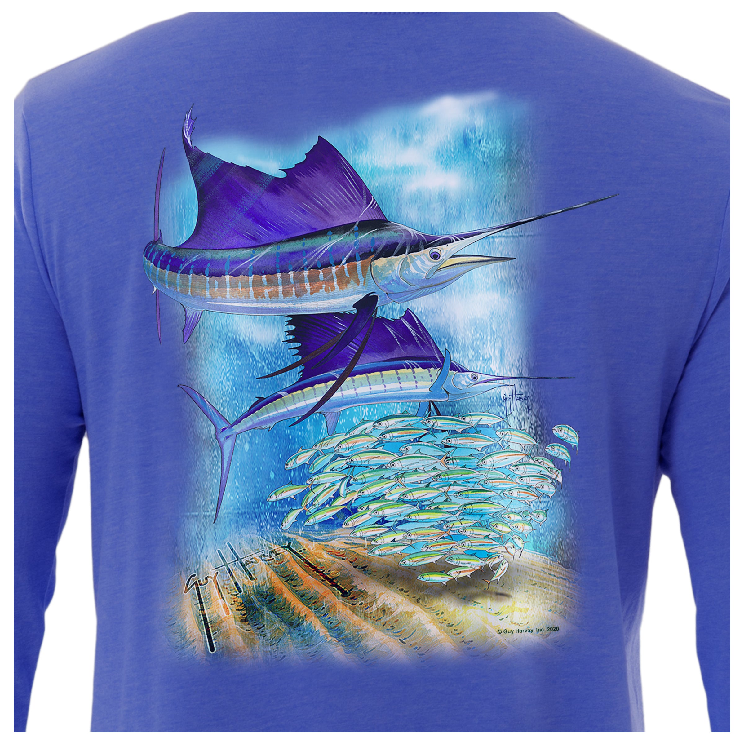 Men's Sail Jail Long Sleeve Pocket T-Shirt View 3