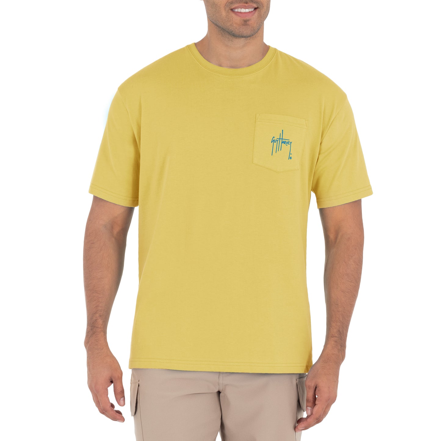 Men's Patriotic Shield Short Sleeve Pocket T-Shirt View 2