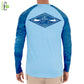 Men's Diamond Marlins Sun Protection Long Sleeve Shirt View 1