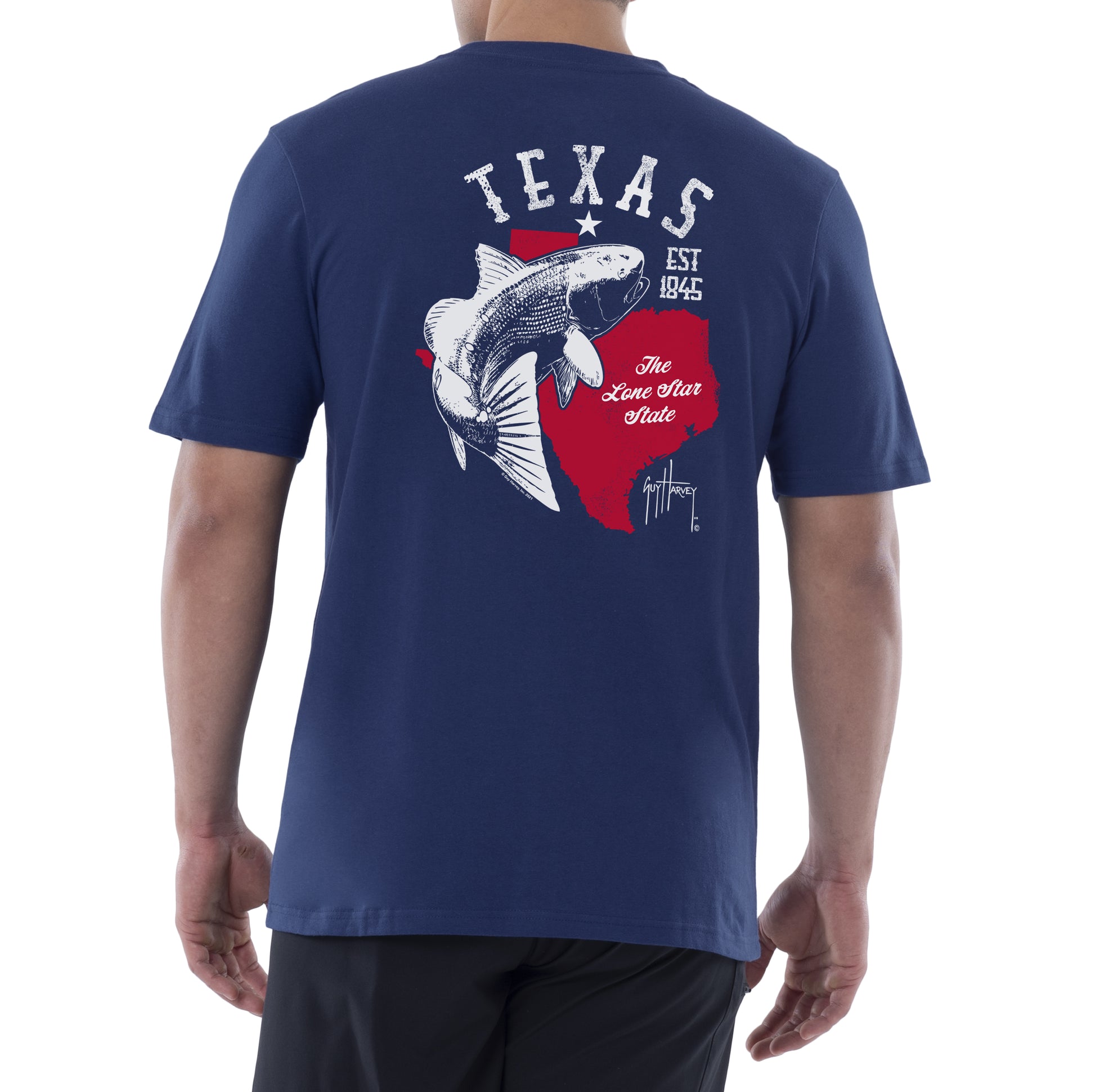 Men's Retro Texas Short Sleeve T-Shirt View 1