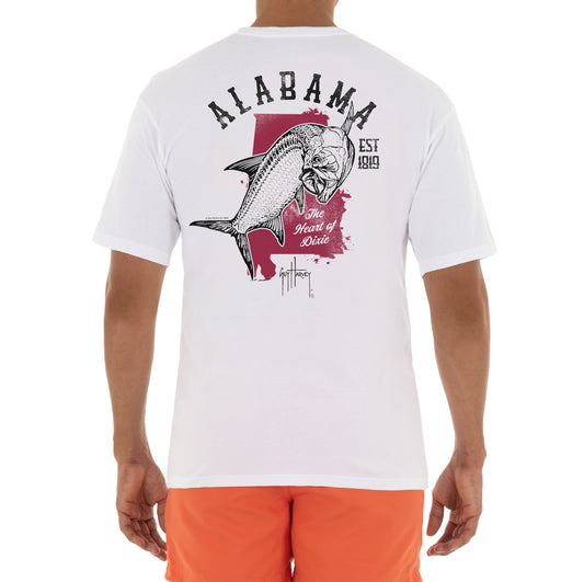 Men's Retro Alabama Short Sleeve T-Shirt View 1