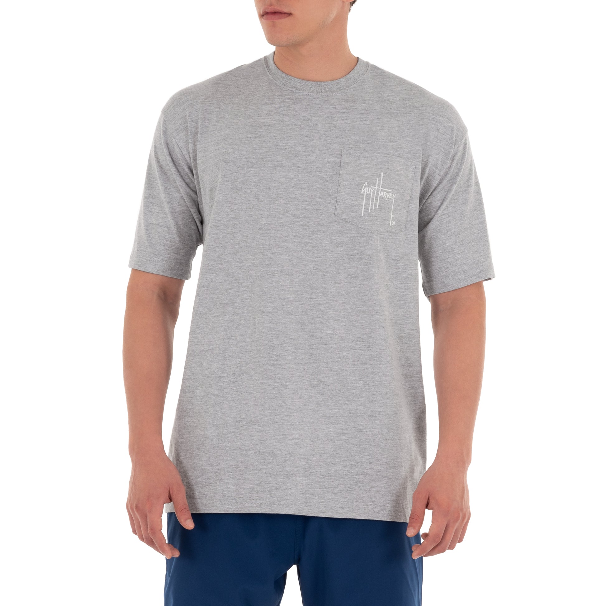 Men's Bass Offset Realtree Short Sleeve Pocket T-Shirt View 2