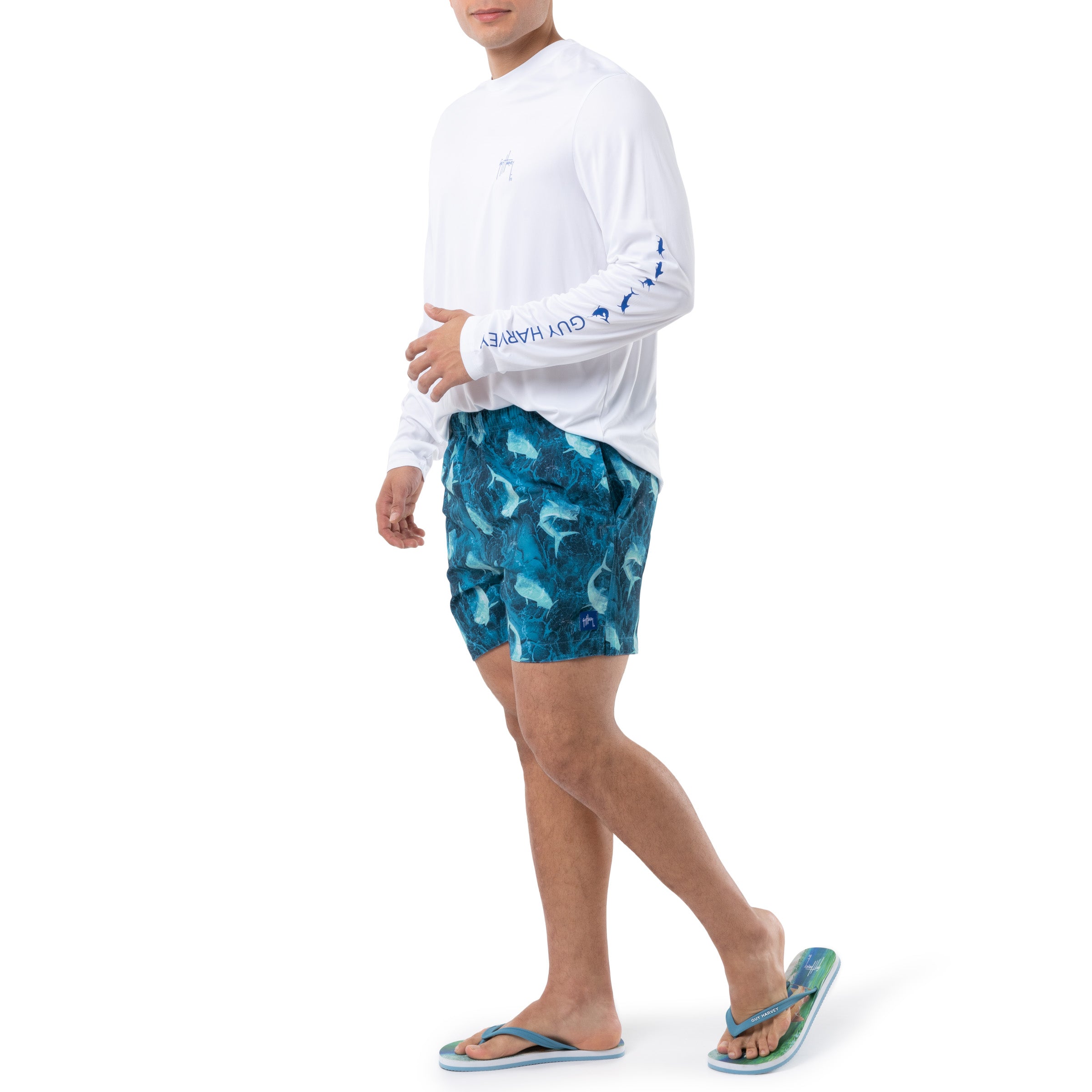 Men's Mahi Bros 5" Volley Swim Trunk View 3