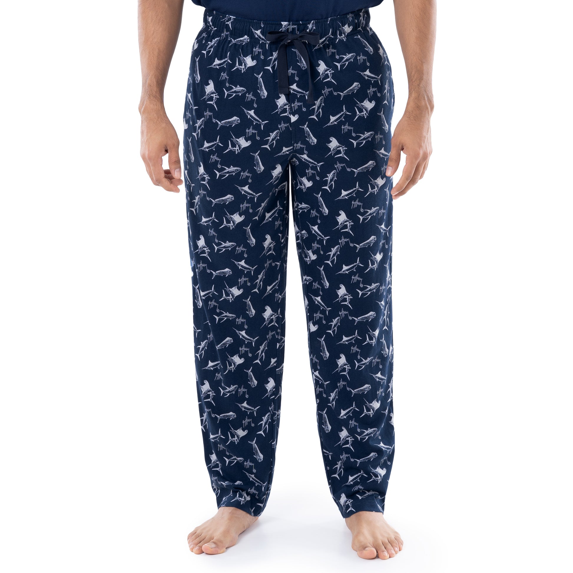 Men's Game Fish Knit Sleep Pant + T-Shirt Bundle View 3