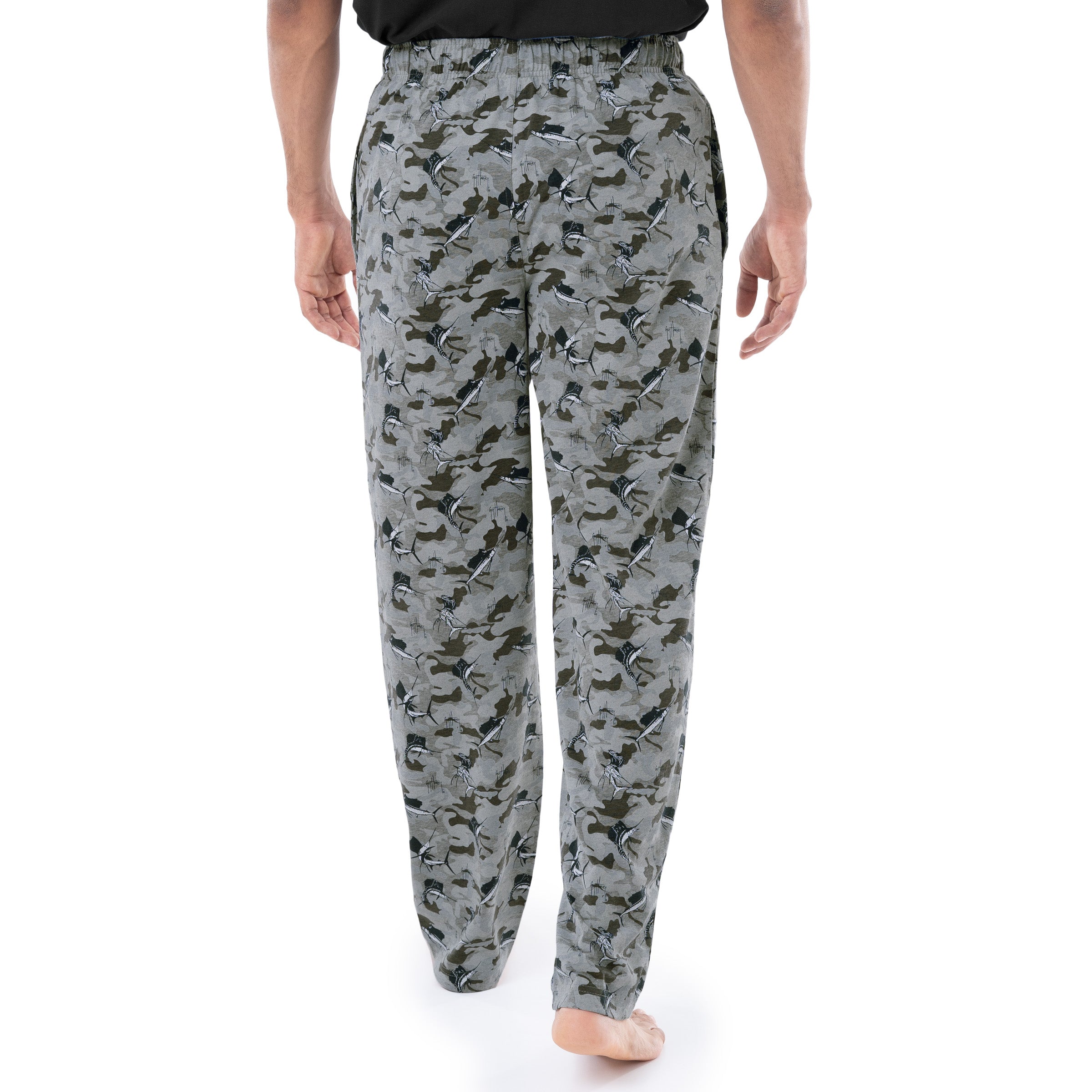 Men's Camo Sail Knit Sleep Pant View 3