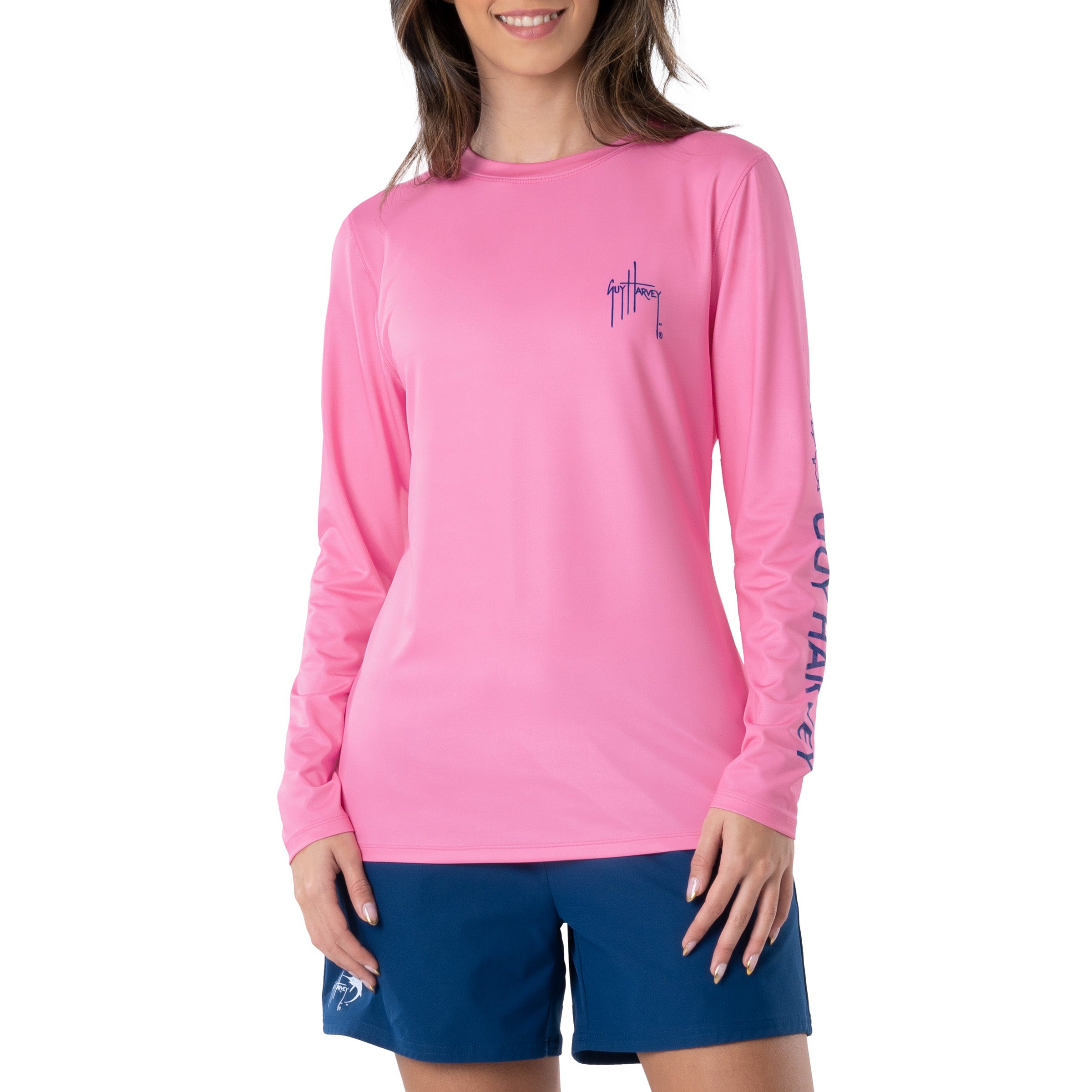 Ladies Mahi Mahi Long Sleeve Sun Protection Shirt View 2