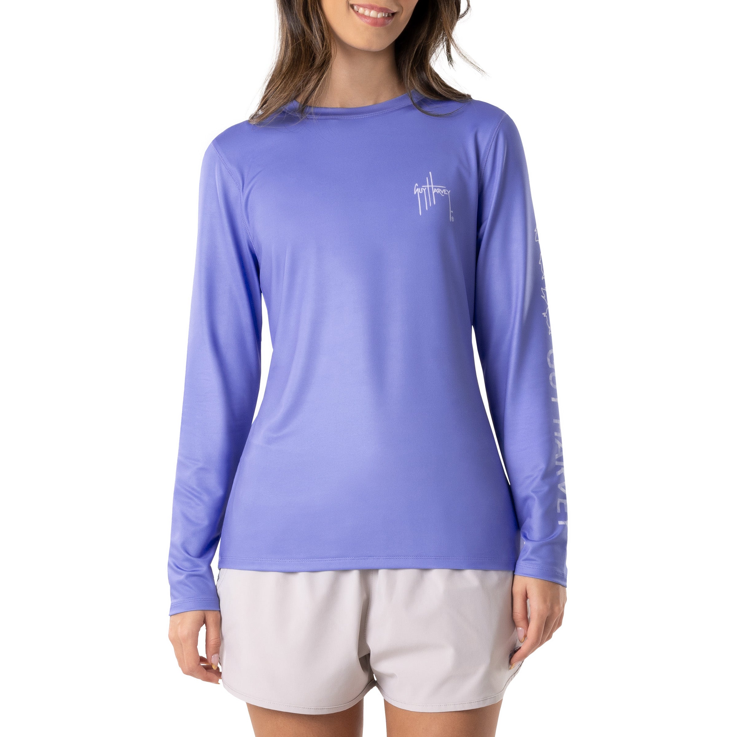 Ladies Retro Hawksbill Long Sleeve Sun Protection Shirt View 2